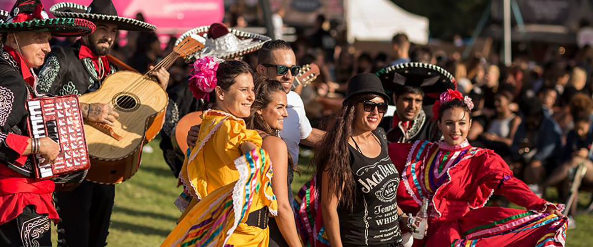 Mexicaans dans loopgroep