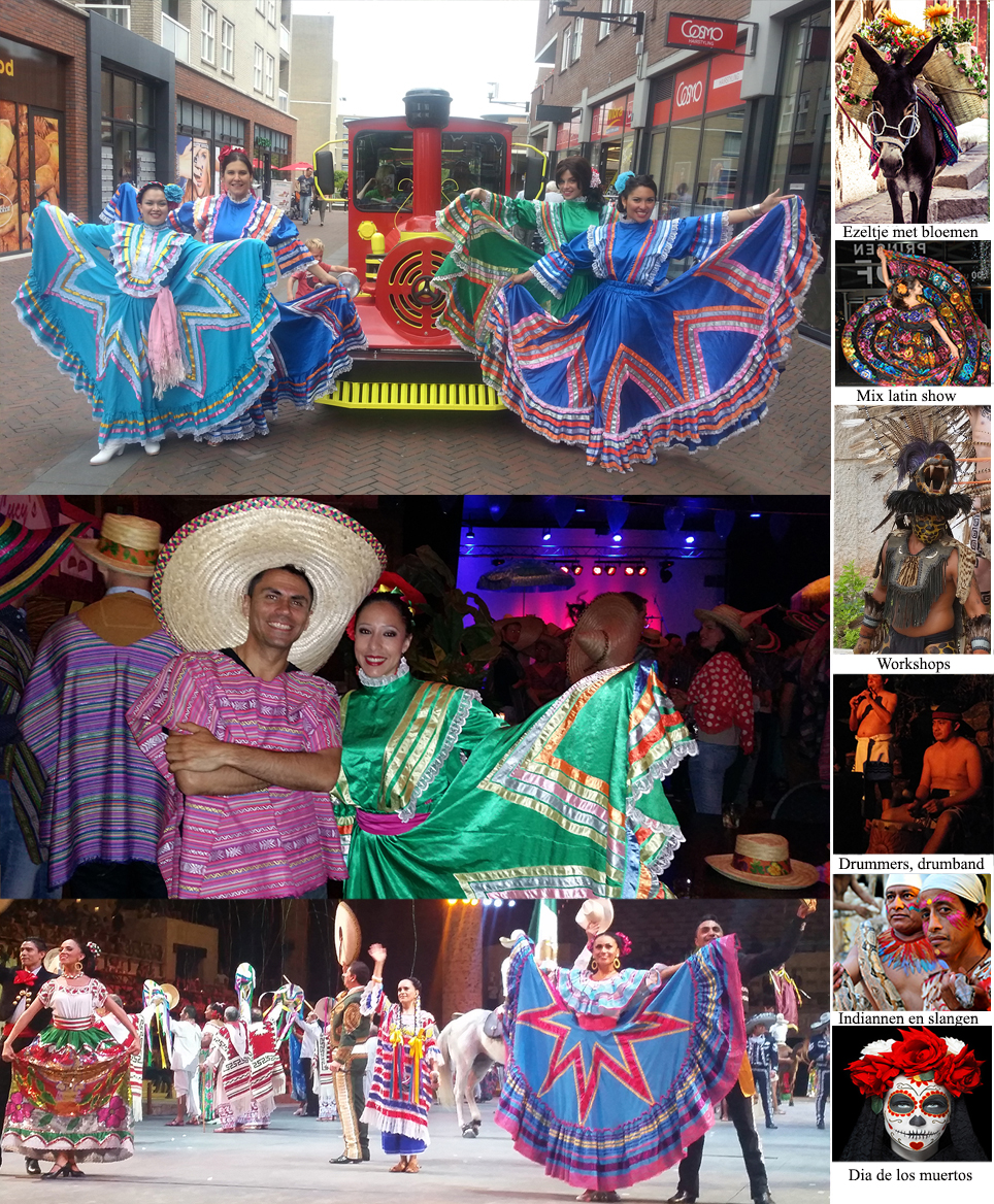 Inca loopgroep parade