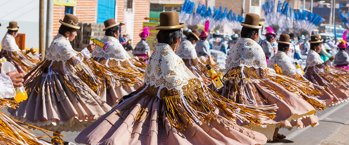 Azteka loopgroep parade